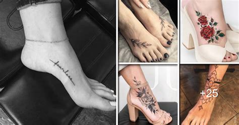 Tatuajes en el pie para MUJERES – 40 Diseños